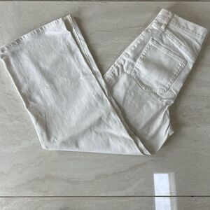 Wilfred Free Women's Wide Leg White Denim  Size 0